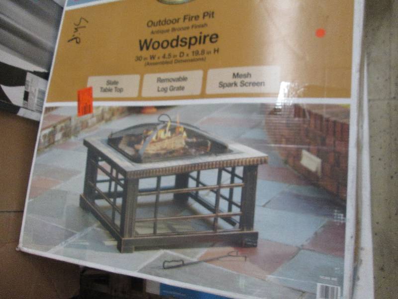 Hampton Bay Woodspire 30 in. Square...