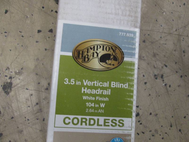 Hampton Bay Cut-to-Width 104 in. W ...