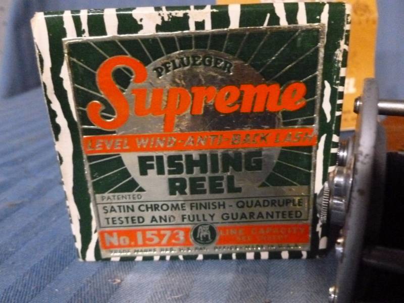 lot 163 image: Vintage Fishing Reel