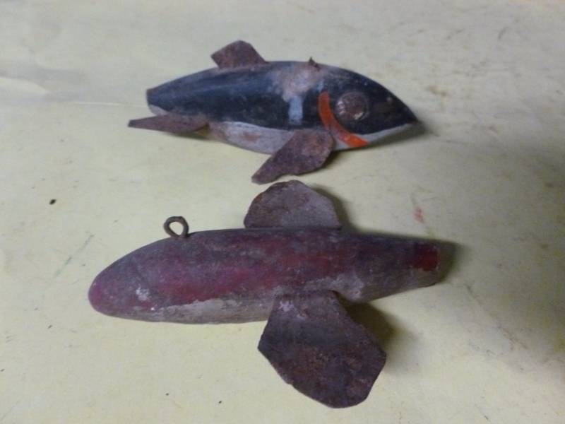 lot 167 image: Vintage Spearing Decoy