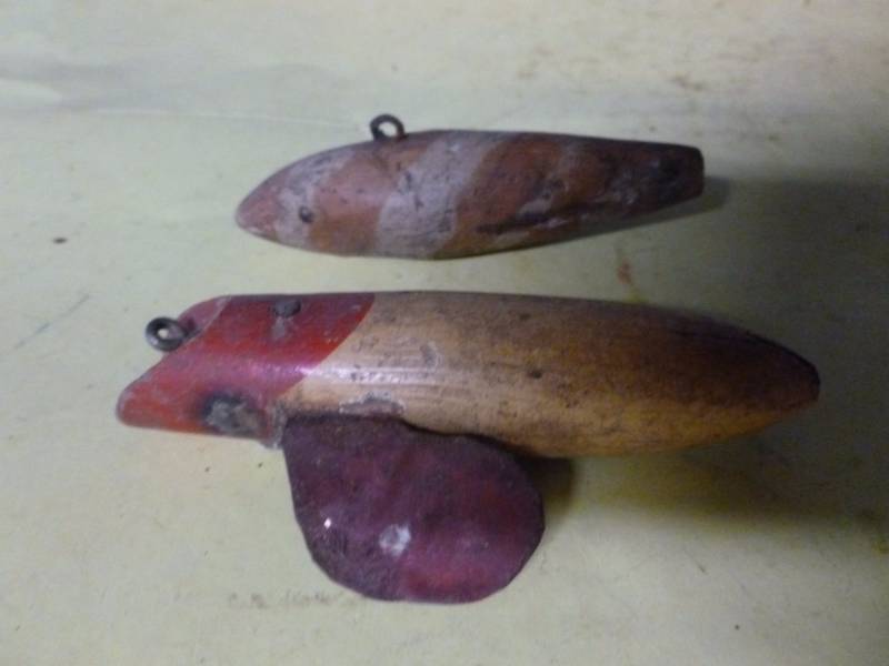 lot 168 image: Vintage Spearing Decoy
