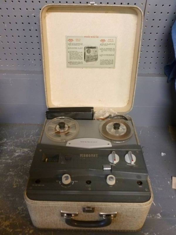 lot 222 image: Vintage Reel To Reel