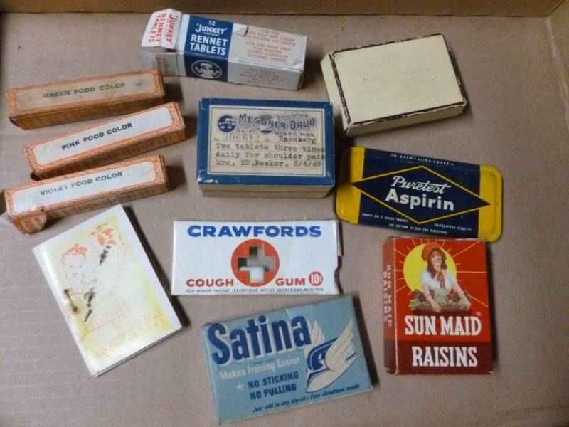 lot 247 image: Vintage Metal Containers