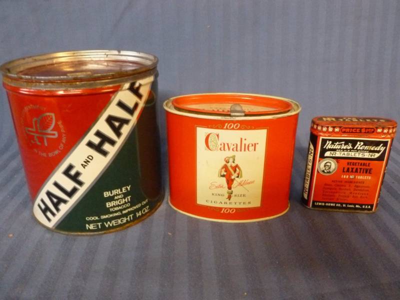 lot 248 image: Vintage Product Containers