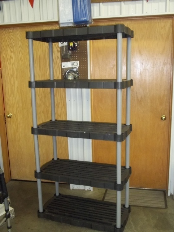 Plastic Storage Shelf