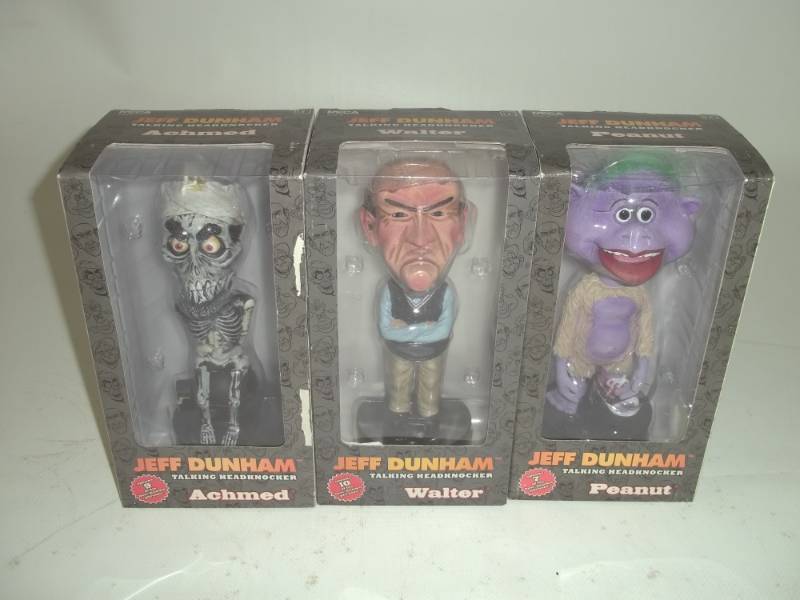 3 Jeff Dunham Talking Head knockers