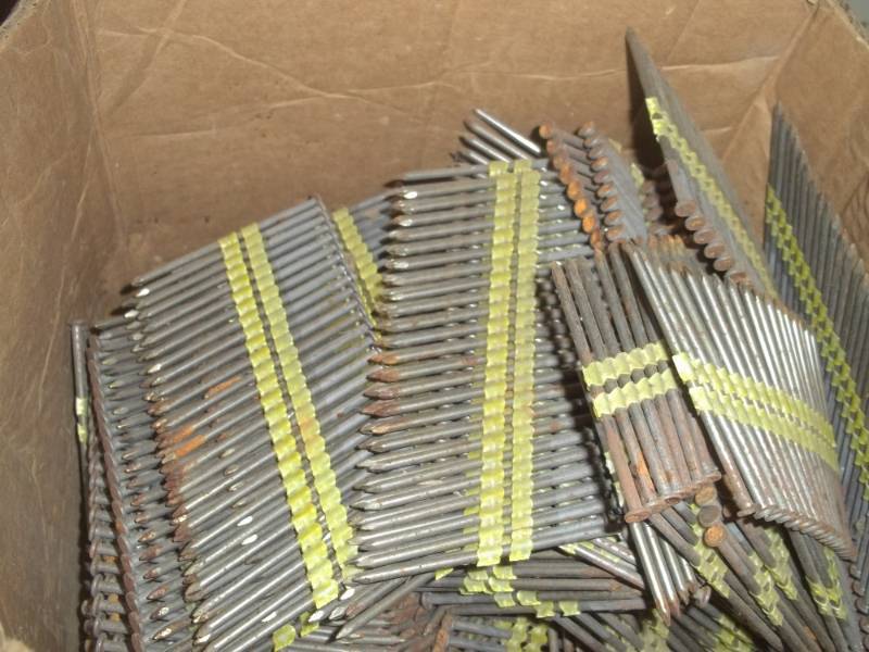 50 Pounds of Framing Nails on strips