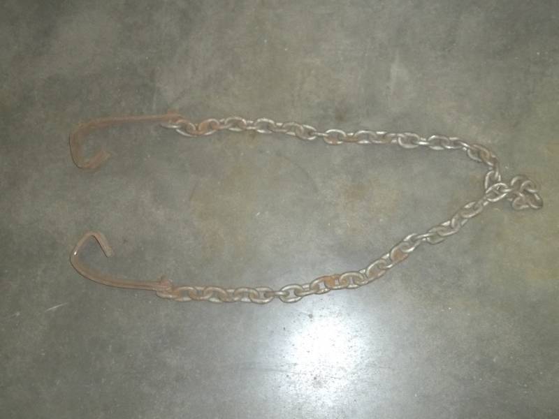 5 log chain with grab hooks
