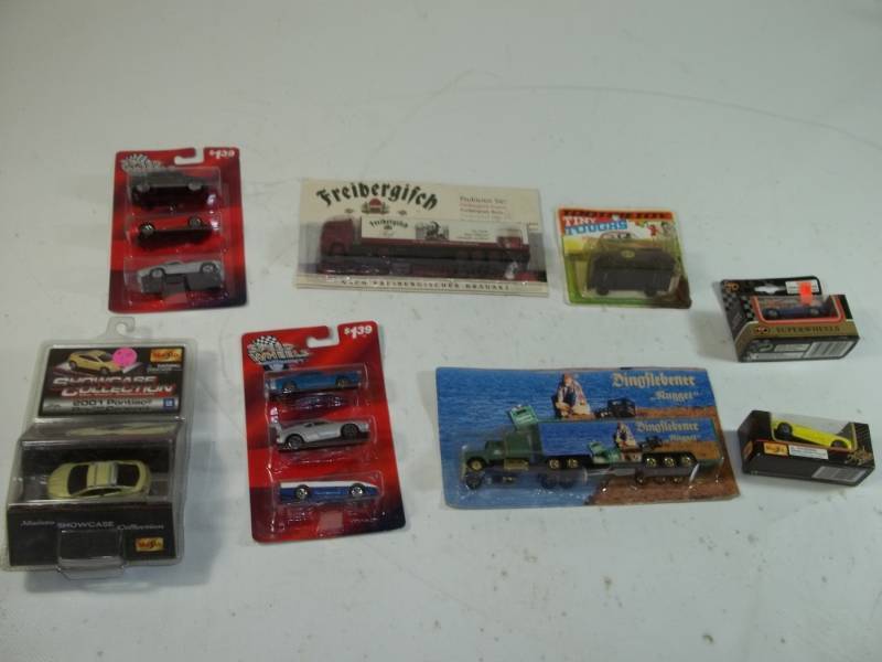 Assorted Toy Cars