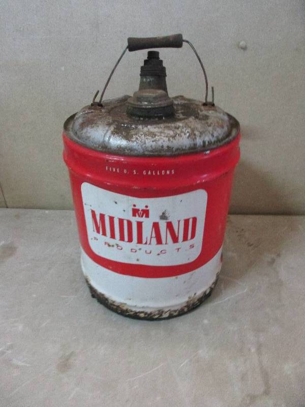 Midland Oil Jug
