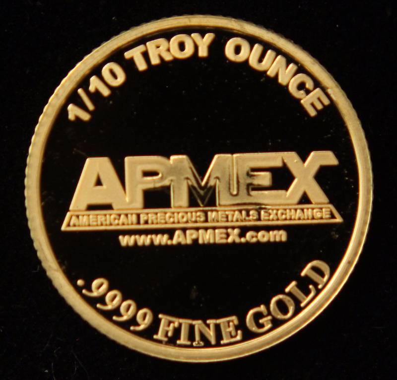 110th TROY OZ. .999 FINE GOLD APMEX