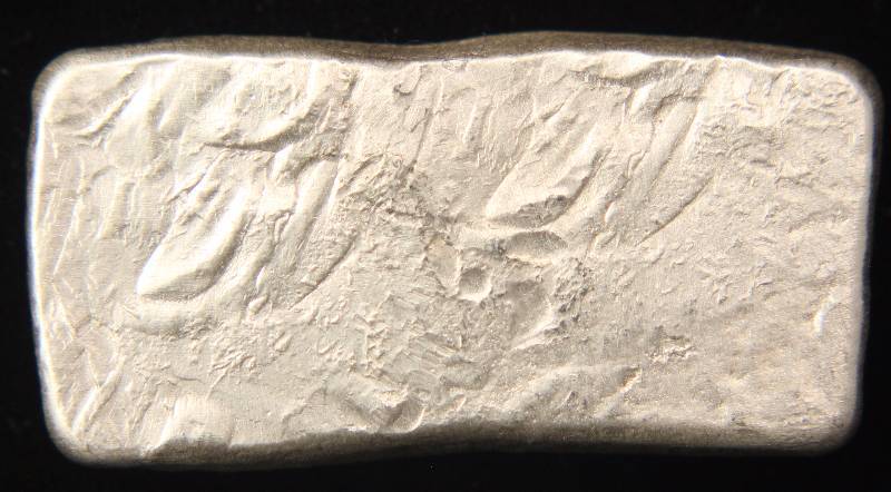 1 TROY OZ. .999 FINE SILVER PROSPECTORS HAND POURED BAR