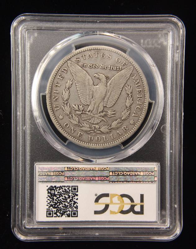 1895-O MORGAN SILVER DOLLAR VF25 PCGS KEY DATE COIN