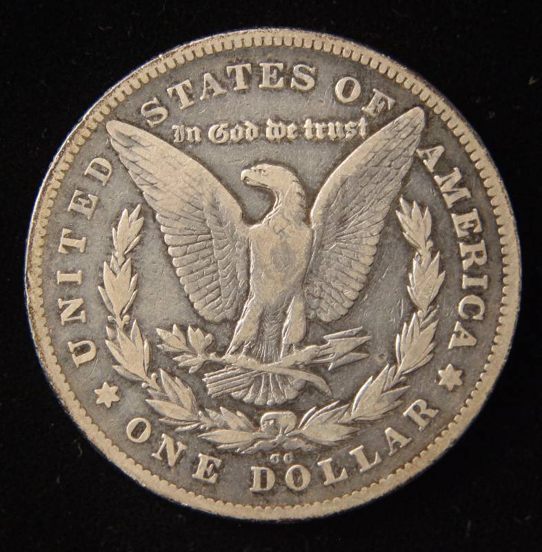 1878 CC CARSON CITY MORGAN SILVER DOLLAR VF