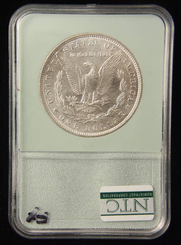 1886 MORGAN SILVER DOLLAR MS66 NTC