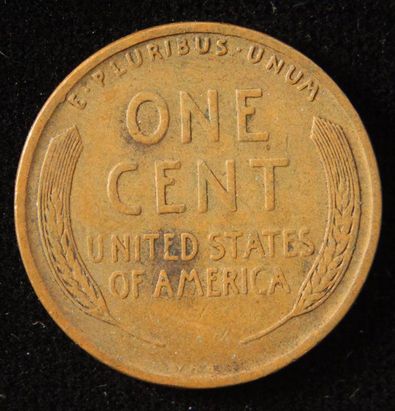 1909 VDB WHEAT CENT VF