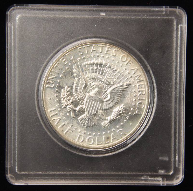 1964 KENNEDY SILVER HALF DOLLAR UNC
