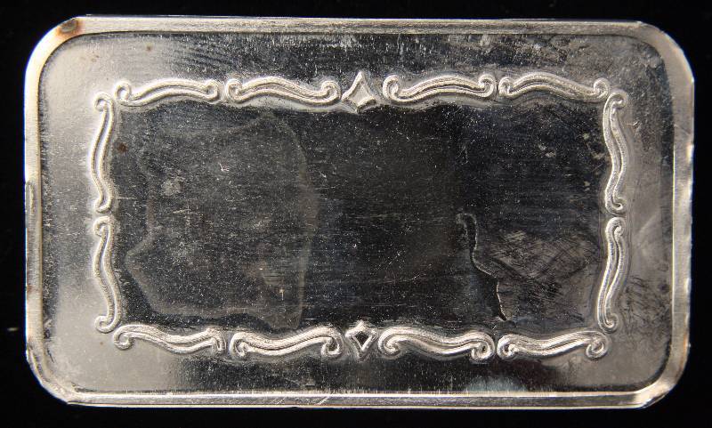 5 TROY Oz. .999 FINE SILVER BAR VINTAGE GOLDEN STATE MINT COVERED WAGON