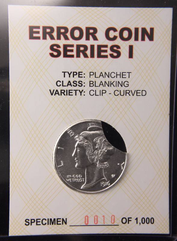 12 TROY OZ. .999 FINE SILVER ERROR SPECIMEN LOW # 10 OF 1,000