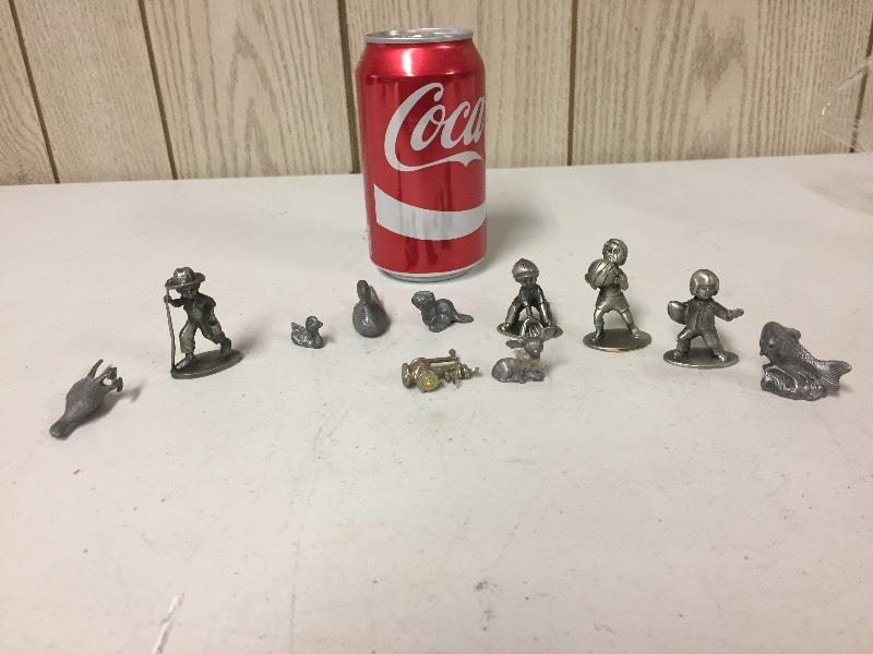 lot 58 image: Pewter Figures