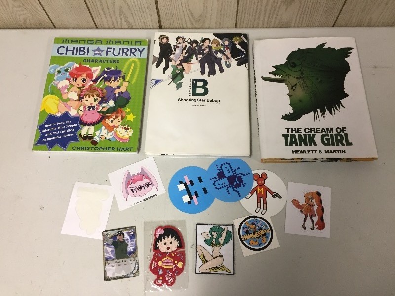 lot 63 image: Books - Chibi & Furry, Shooting Star Bebop, Tank Girl