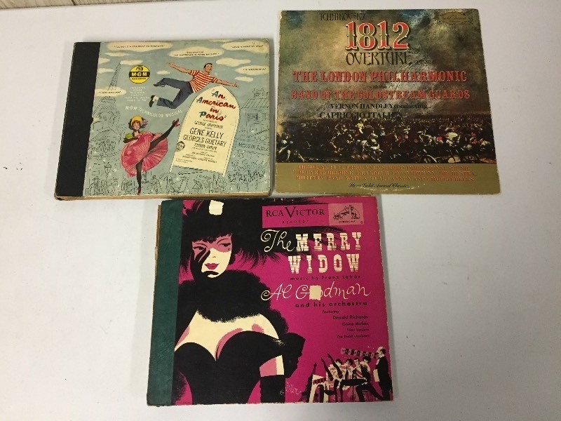 lot 71 image: An American in Paris 4 Album Set  1812 Overture  More