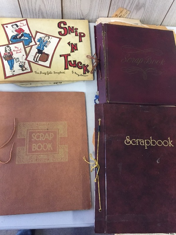 lot 125 image: Scrap Books