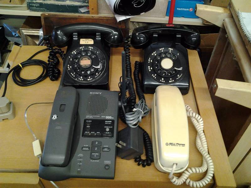 4-Old Telephones