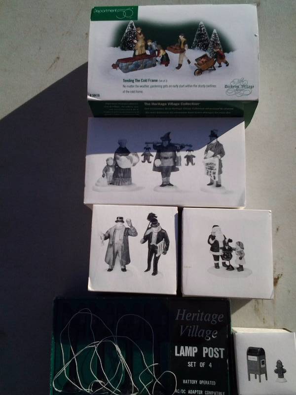 6-Dept 56 Heritage Village Collection