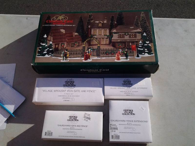 5-Dept 56 Heritage Village Collection