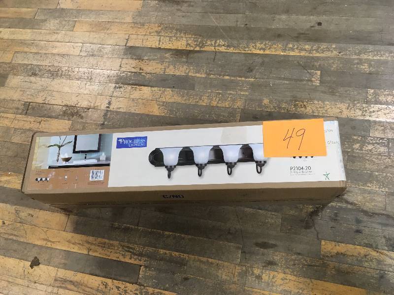 lot 49 image: Progress P2104-20 100W Light Fixture never used in box