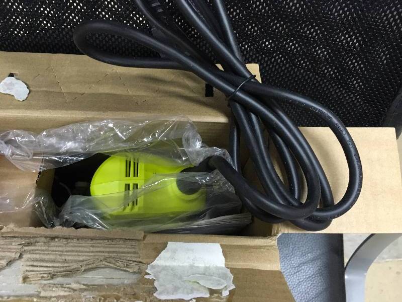 lot 126 image: RYOBI 4.8-Amp Variable Speed Orbital Jig Saw model # js481lg