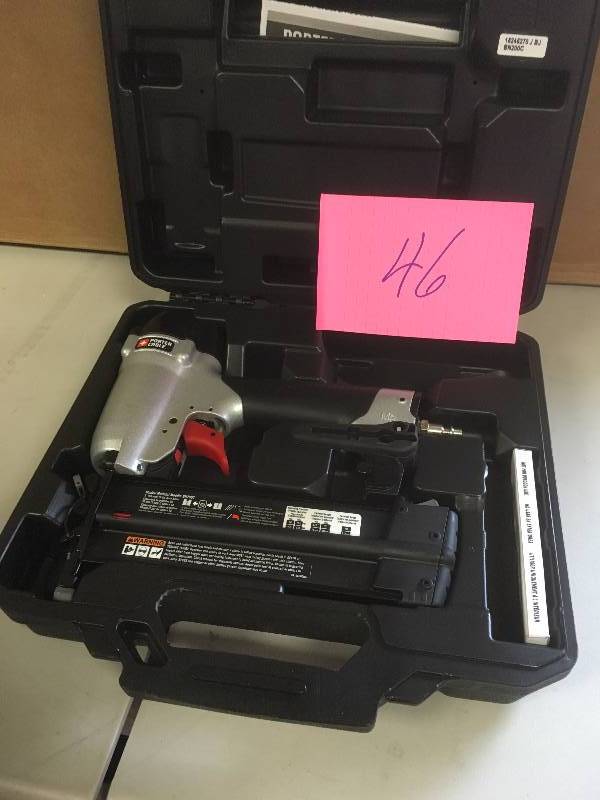 lot 46 image: Porter Cable 18-GAUGE BRAD NAILER