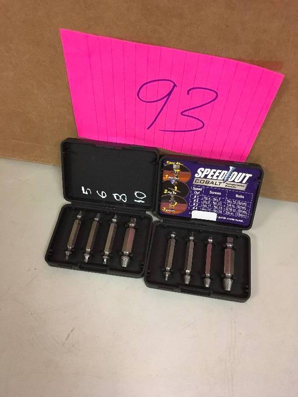 lot 93 image: Lot of 2 speedouts