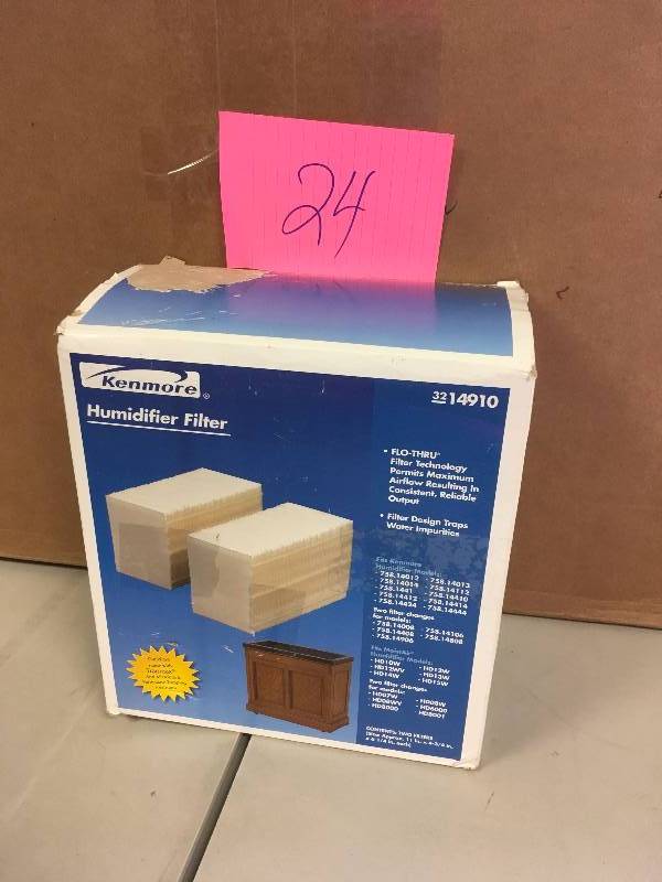 lot 24 image: Kenmore Humidifier Filter new