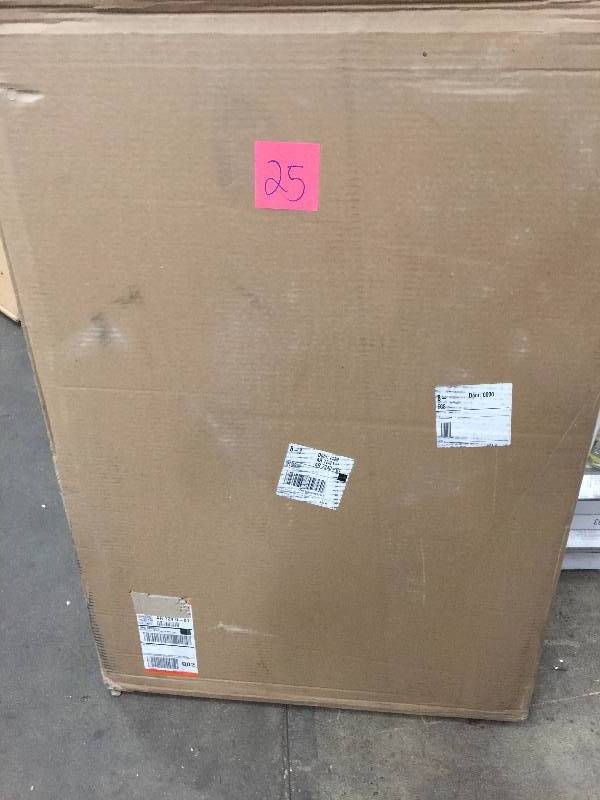 lot 25 image: Set of 2 ClosetMaid Impressions 28.7 in. x 28.7 in. W x 41.5 in. H Walnut Laminate Corner Unit open box never used