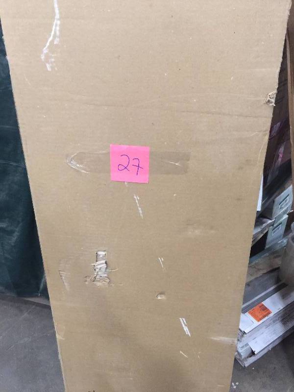 lot 27 image: ClosetMaid Impressions 14.58 in. D x 25.12 in. W x 82.46 in. H White Laminate Wood Closet Kit open box never used