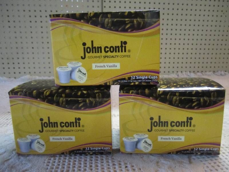 lot 15 image: Lot of 36 Single Cup John Coti Gour...