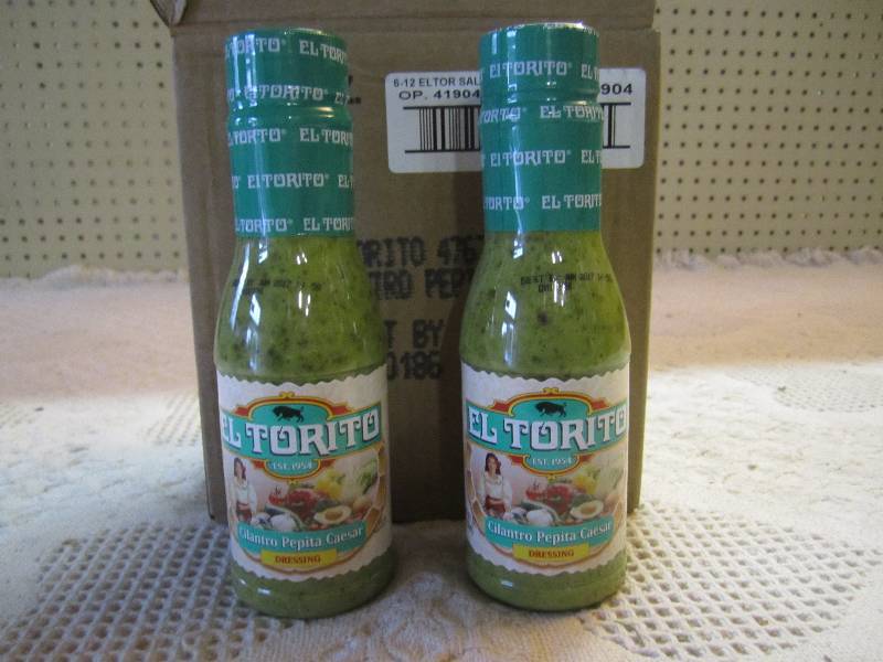 lot 52 image: Case of 6 El Torito Cilantro Pepita...