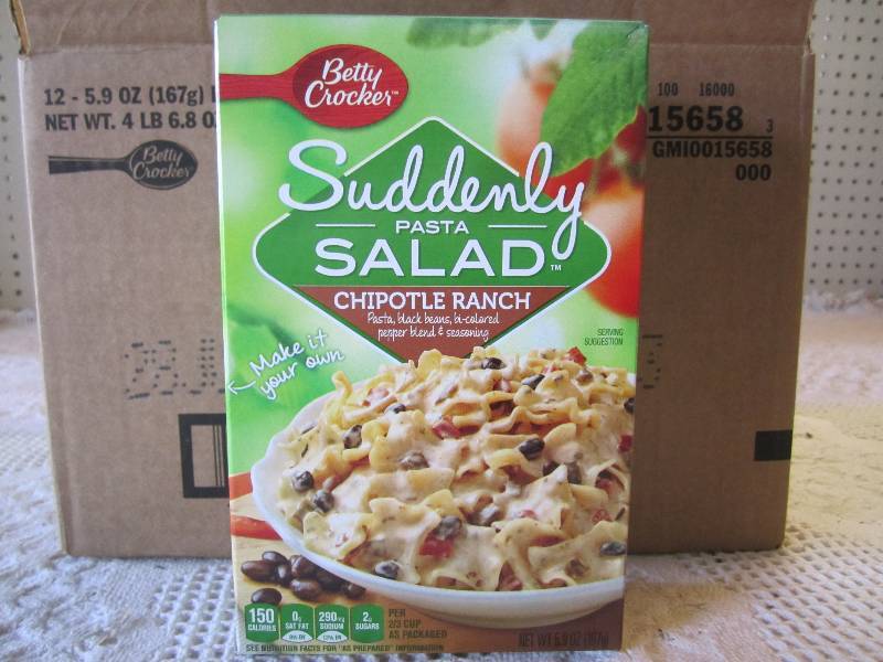 lot 64 image: Case of 12 Betty Crocker Suddenly S...