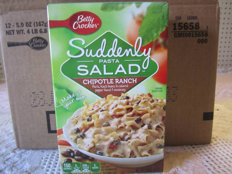 lot 65 image: Case of 12 Betty Crocker Suddenly S...