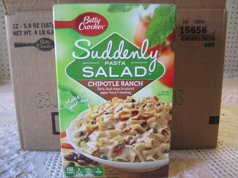 lot 70 image: Case of 12 Betty Crocker Suddenly S...