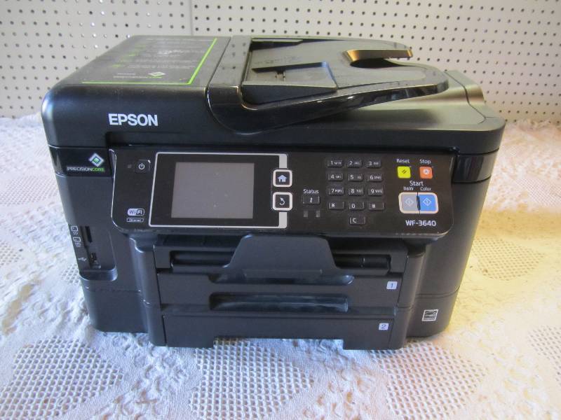 lot 124 image: Epson Workforce All-In-One Printer ...