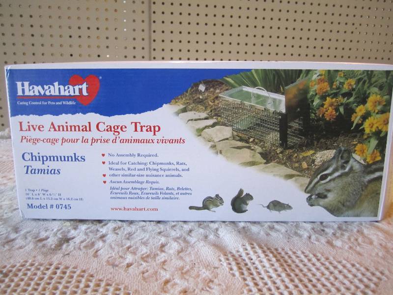 lot 167 image: Havahart Live Animal Cage Trap Open...