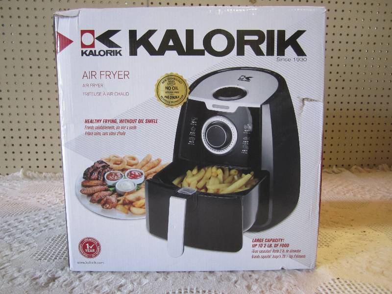 lot 194 image: Kalorik Air Fryer Open Box Retail $...