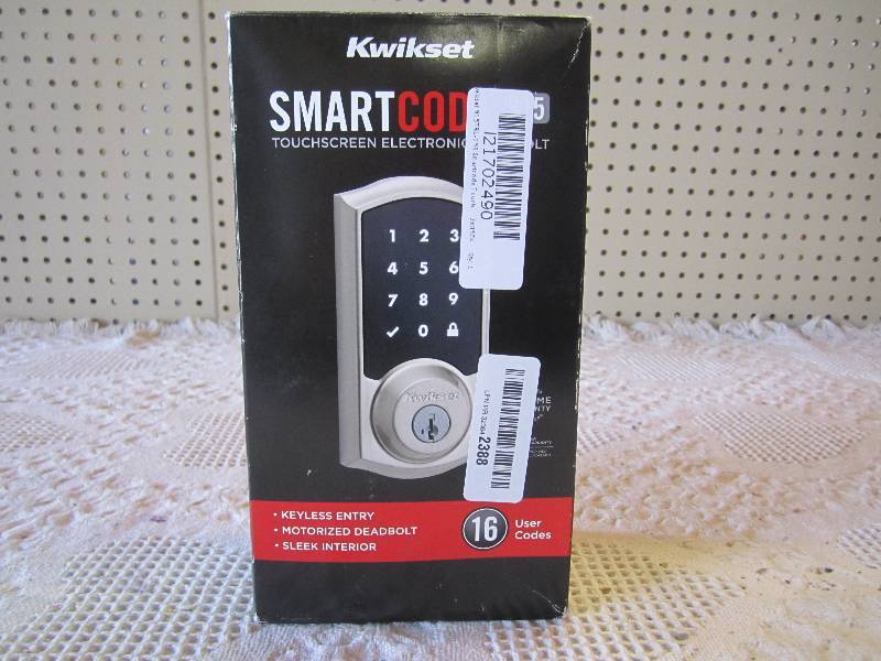 lot 205 image: Kwikset Smartcode 915 Touchscreen E...
