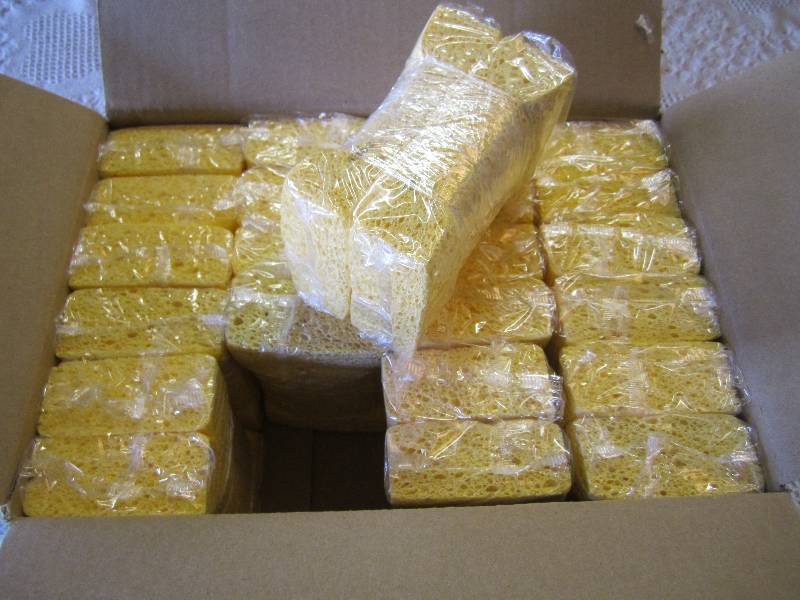 lot 211 image: Case of 24 Medium Cellulose Sponges...