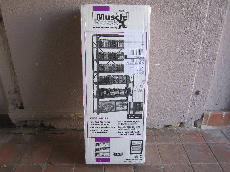 lot 226 image: Edsal Muscle Rack 7-Shelf Medium Du...