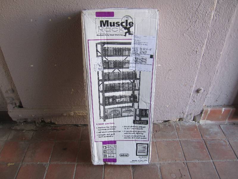 lot 228 image: Edsal Muscle Rack 7-Shelf Medium Du...