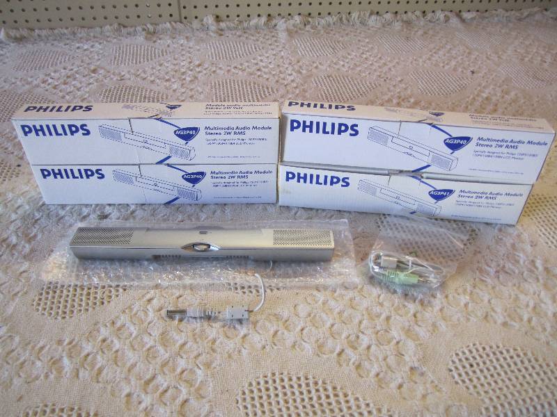 lot 245 image: Lot of 4 Philips AG3P41 Multimedia ...